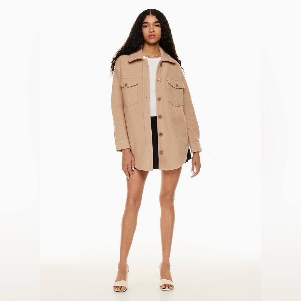 Aritzia Wilfred Free Ganna Shirt Jacket